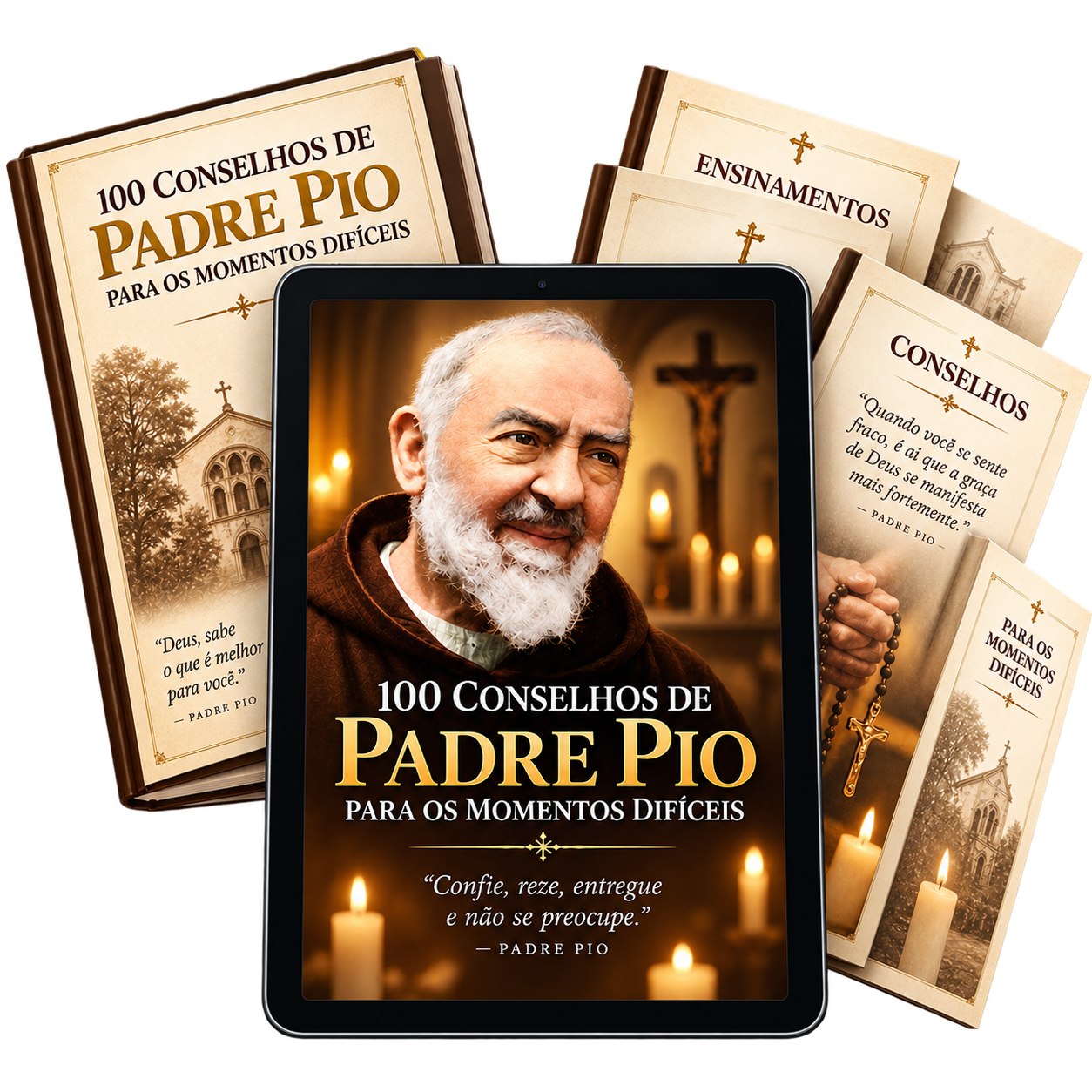 100 Conselhos de Padre Pio para os Momentos Difíceis